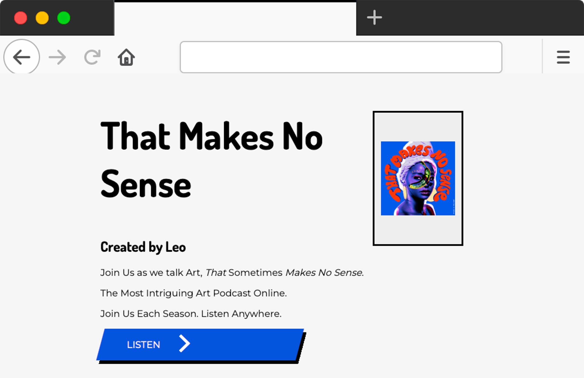 homepage image of That Makes No Sense podcast